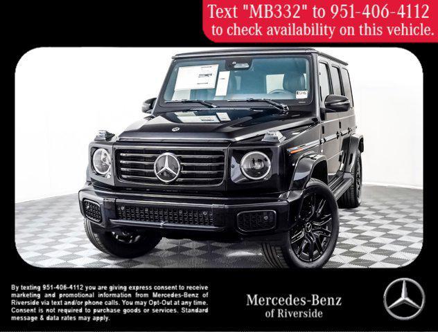 new 2025 Mercedes-Benz G-Class car, priced at $183,055