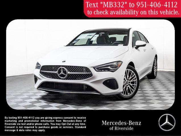 new 2026 Mercedes-Benz CLA 250 car, priced at $47,265