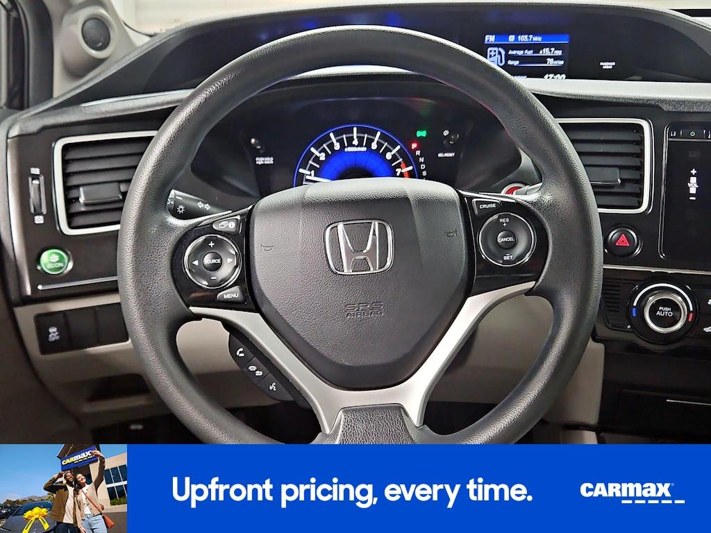 used 2015 Honda Civic car, priced at $15,998