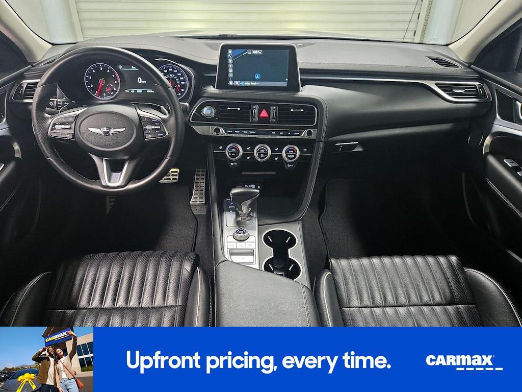 used 2021 Genesis G70 car, priced at $27,998