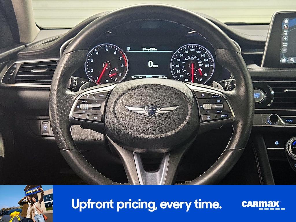 used 2021 Genesis G70 car, priced at $27,998