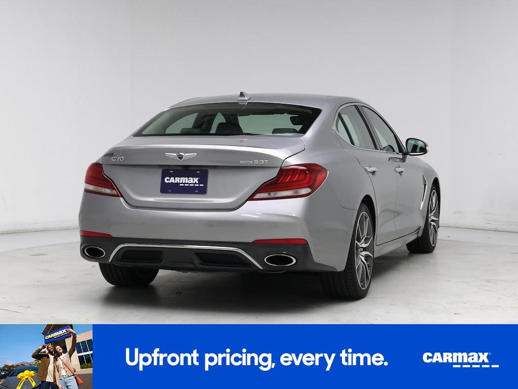 used 2021 Genesis G70 car, priced at $27,998