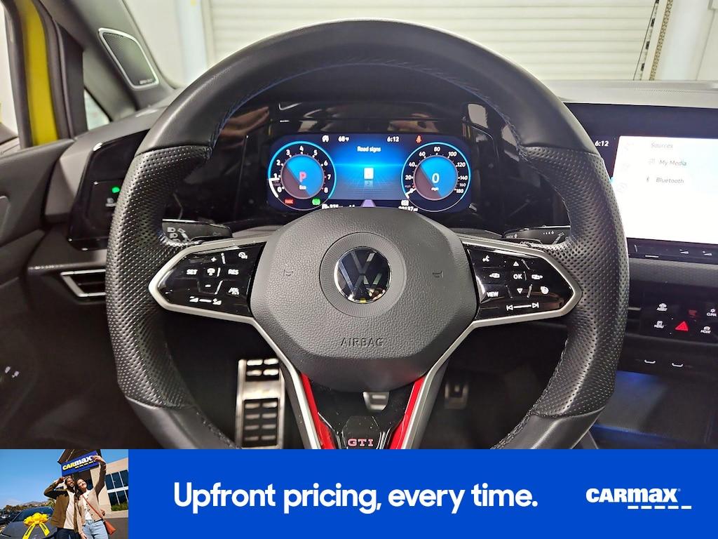 used 2022 Volkswagen Golf GTI car, priced at $28,998