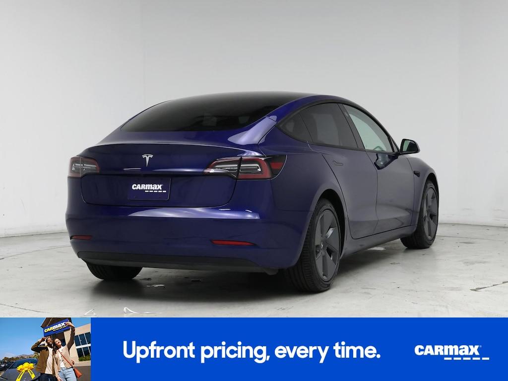 used 2022 Tesla Model 3 car, priced at $22,998