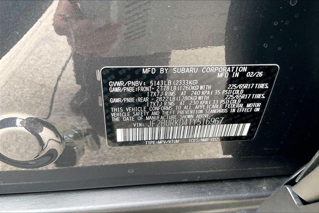 new 2026 Subaru Outback car, priced at $44,690