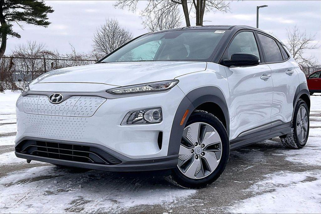 used 2021 Hyundai Kona EV car, priced at $16,498