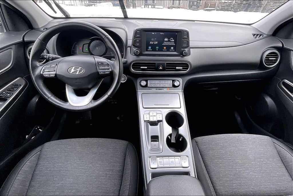 used 2021 Hyundai Kona EV car, priced at $16,498