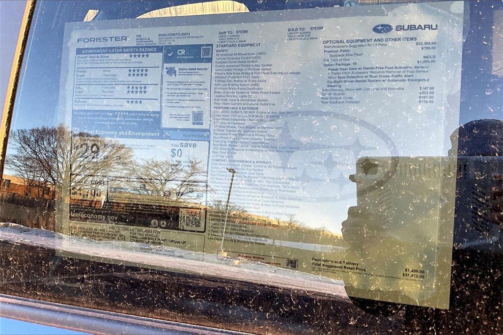 new 2026 Subaru Forester car, priced at $34,880