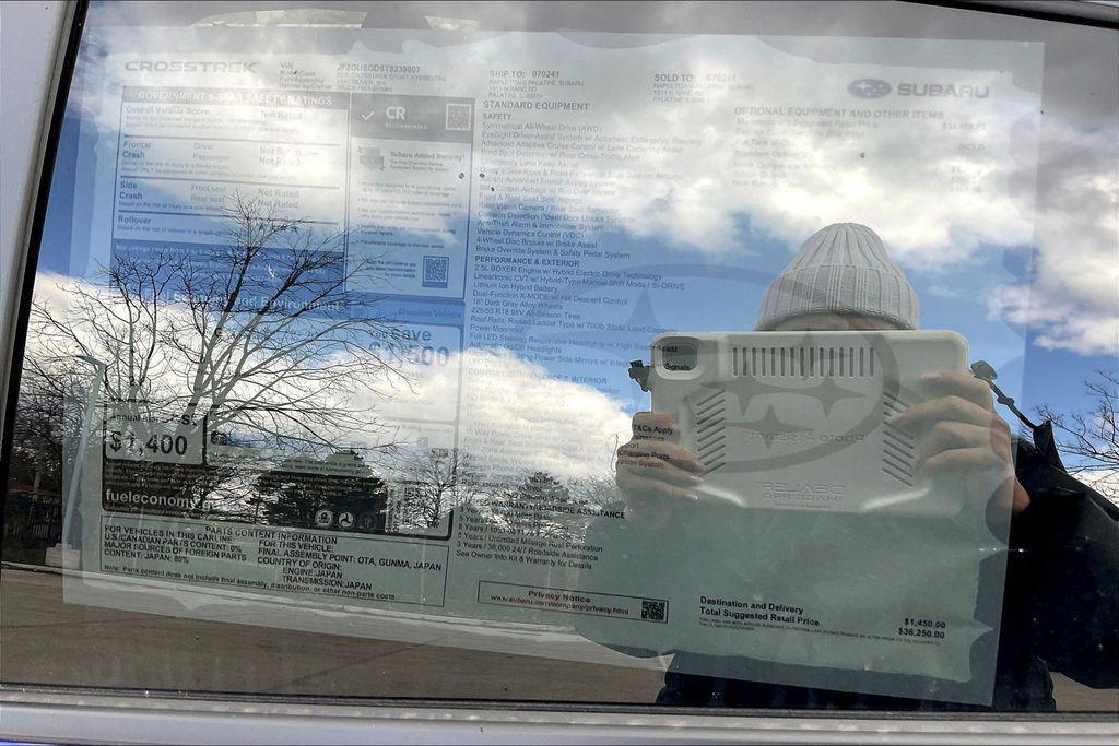 new 2026 Subaru Crosstrek Hybrid car, priced at $34,071