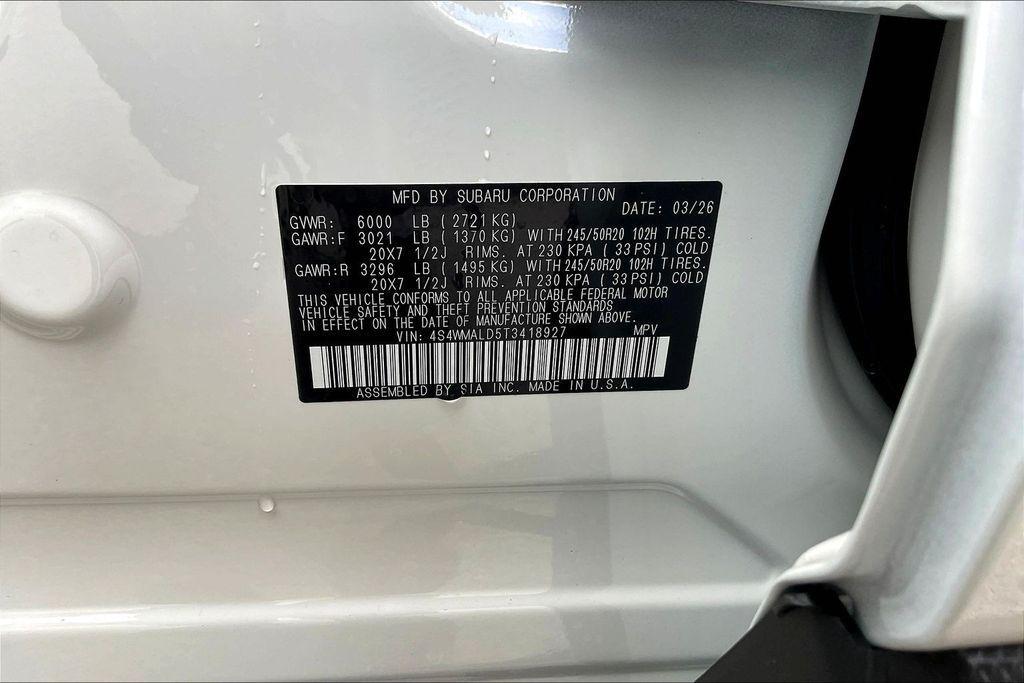 new 2026 Subaru Ascent car, priced at $50,759