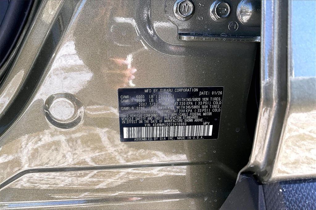 new 2026 Subaru Ascent car, priced at $50,695