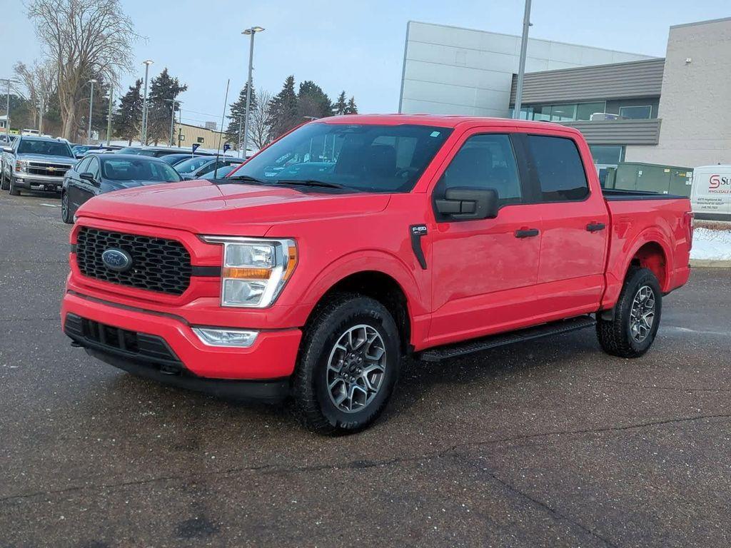 used 2021 Ford F-150 car, priced at $17,500