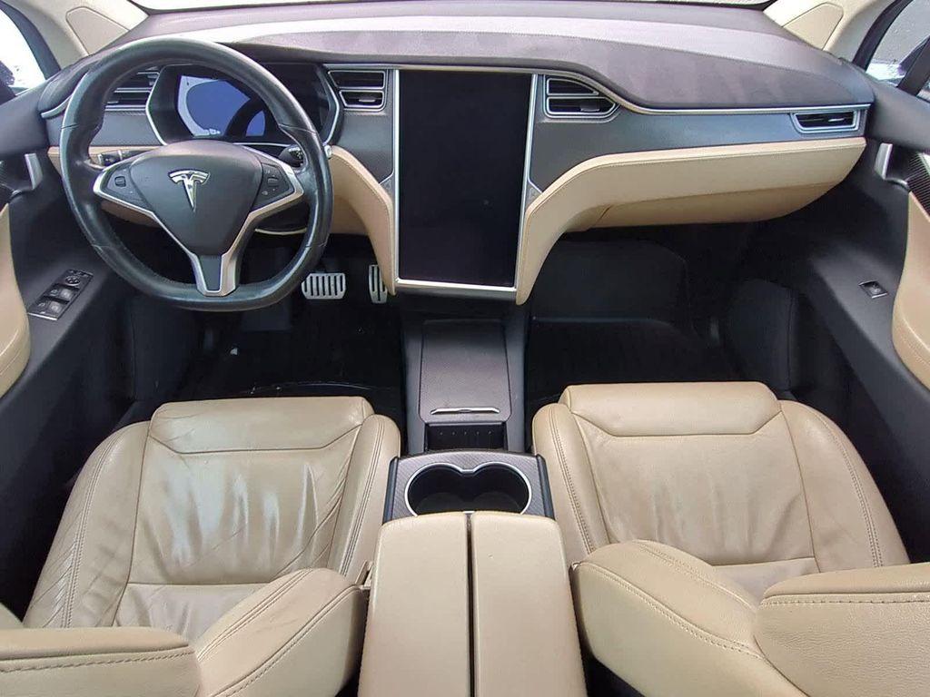 used 2017 Tesla Model X car, priced at $22,500