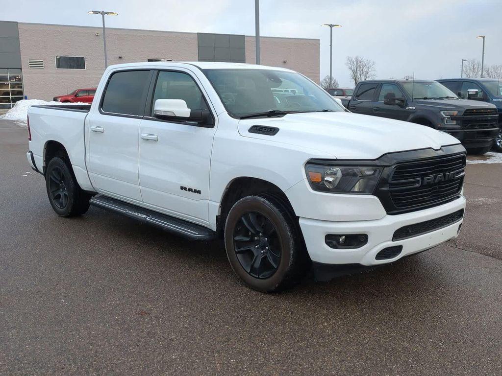 used 2020 Ram 1500 car, priced at $19,500