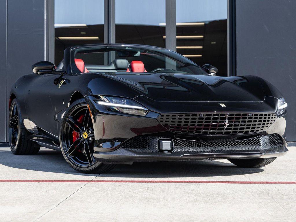 used 2024 Ferrari Roma Spider car, priced at $299,998