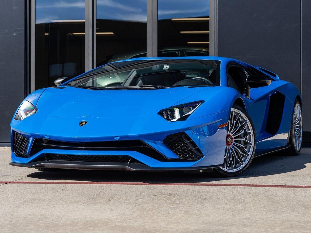 used 2018 Lamborghini Aventador S car, priced at $469,998