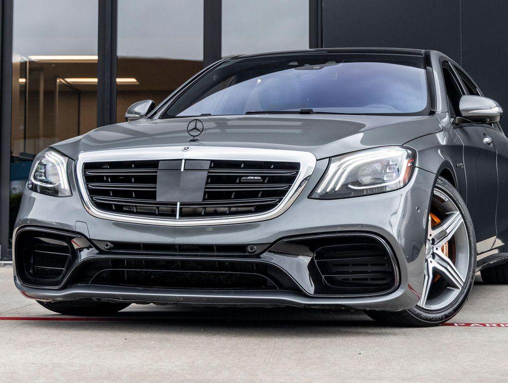 used 2018 Mercedes-Benz AMG S 63 car, priced at $56,998