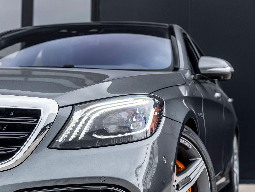 used 2018 Mercedes-Benz AMG S 63 car, priced at $56,998