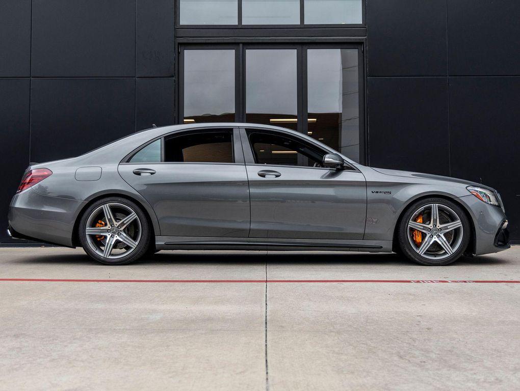 used 2018 Mercedes-Benz AMG S 63 car, priced at $56,998