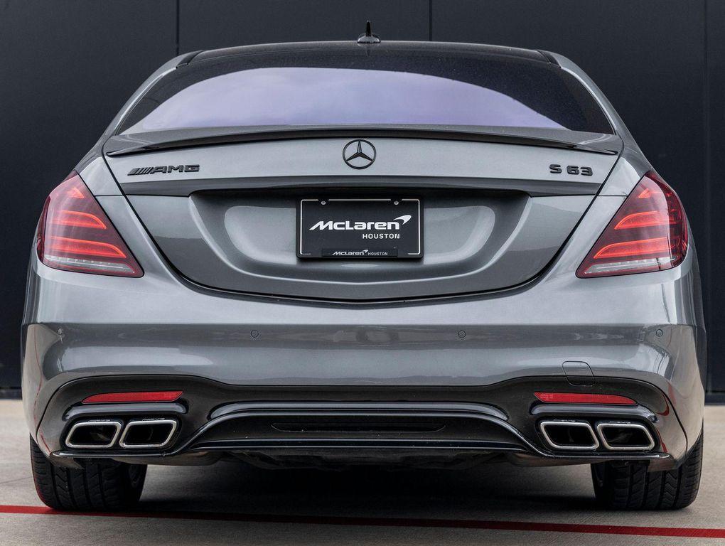 used 2018 Mercedes-Benz AMG S 63 car, priced at $56,998