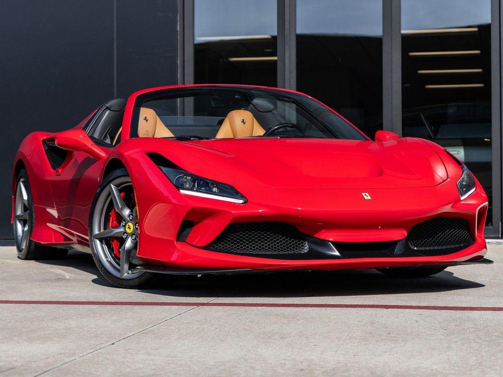 used 2021 Ferrari F8 Spider car, priced at $389,998