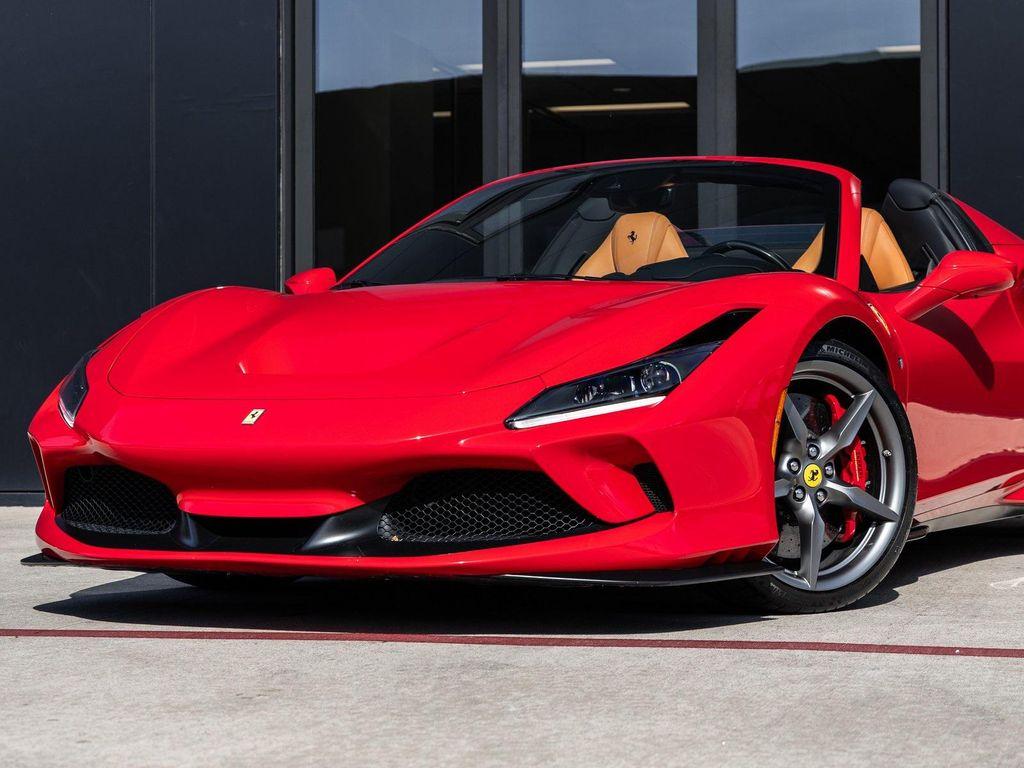 used 2021 Ferrari F8 Spider car, priced at $389,998