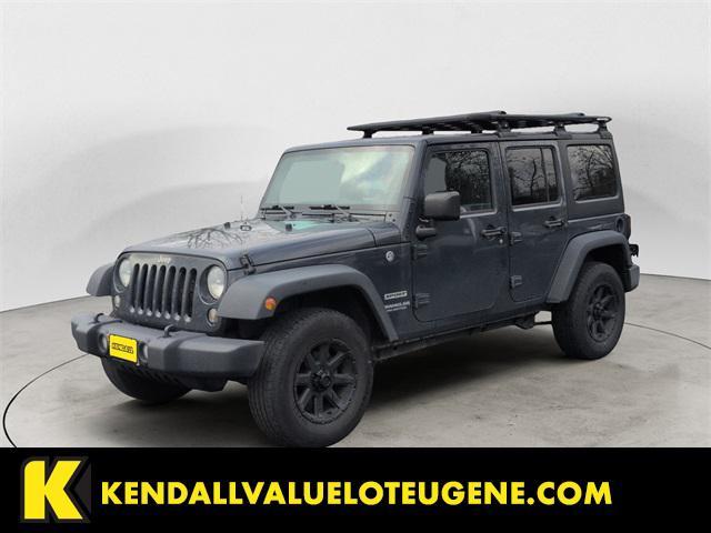 used 2017 Jeep Wrangler Unlimited car, priced at $19,998