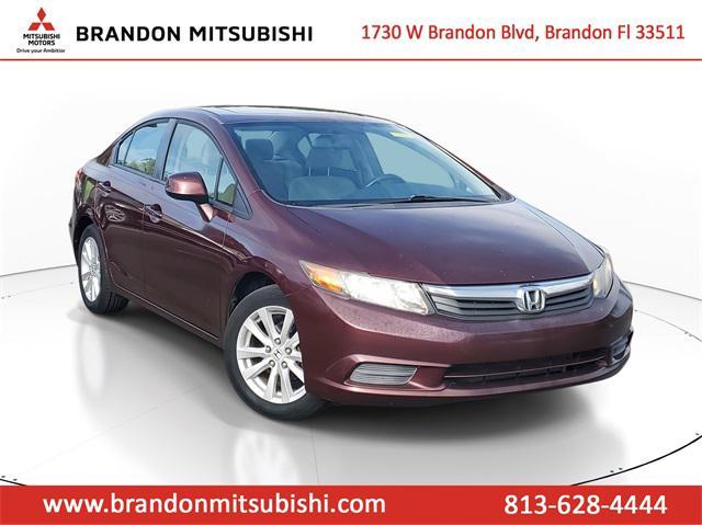 used 2012 Honda Civic car, priced at $6,555