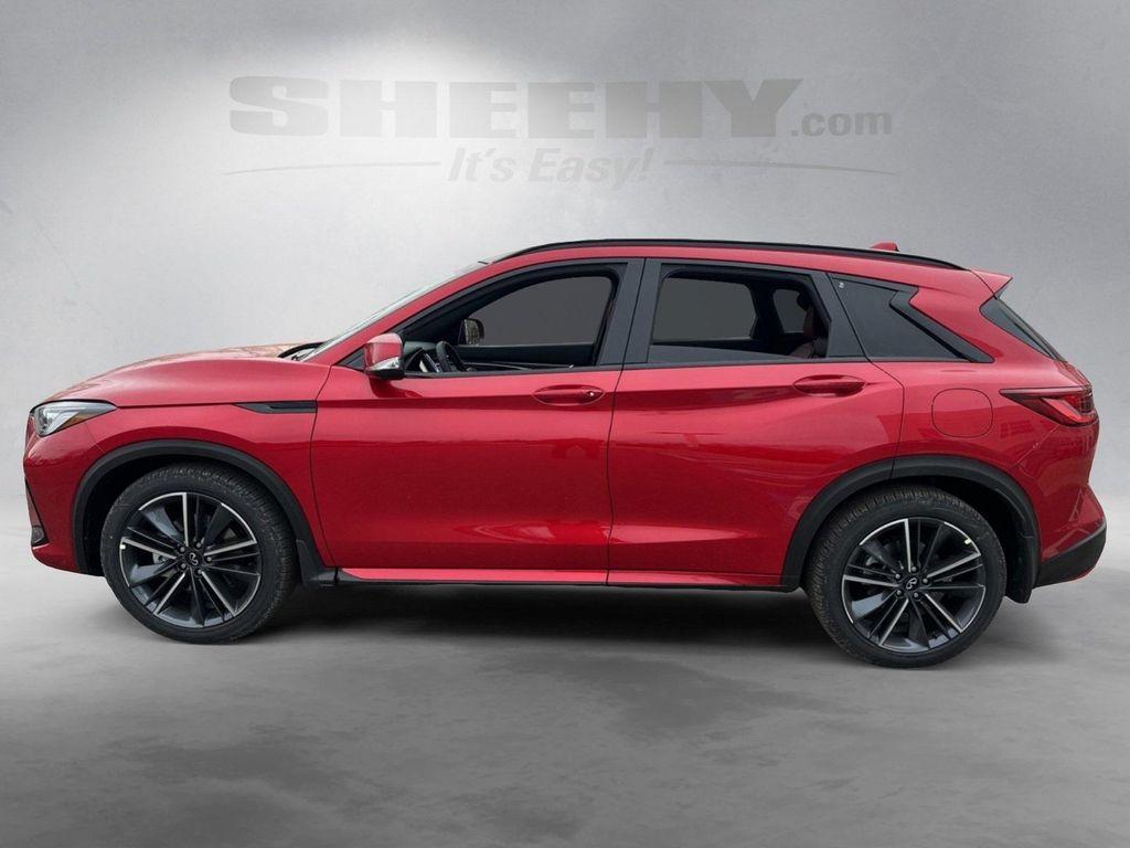 new 2025 INFINITI QX50 car, priced at $45,522