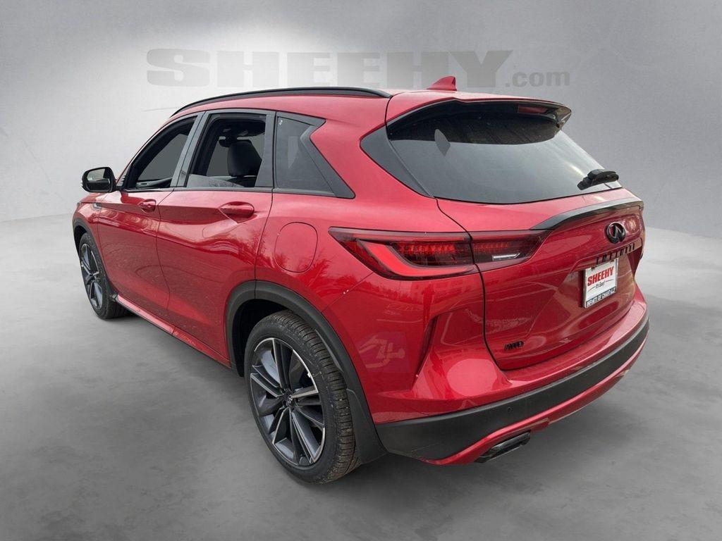 new 2025 INFINITI QX50 car, priced at $45,522
