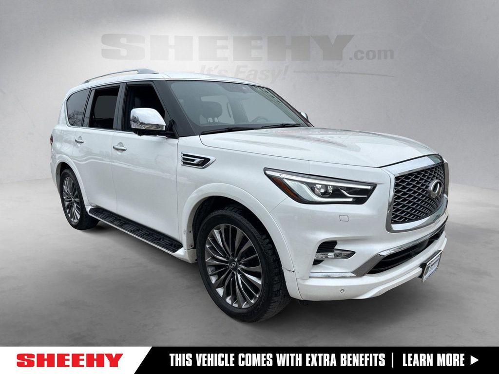 used 2021 INFINITI QX80 car, priced at $36,250