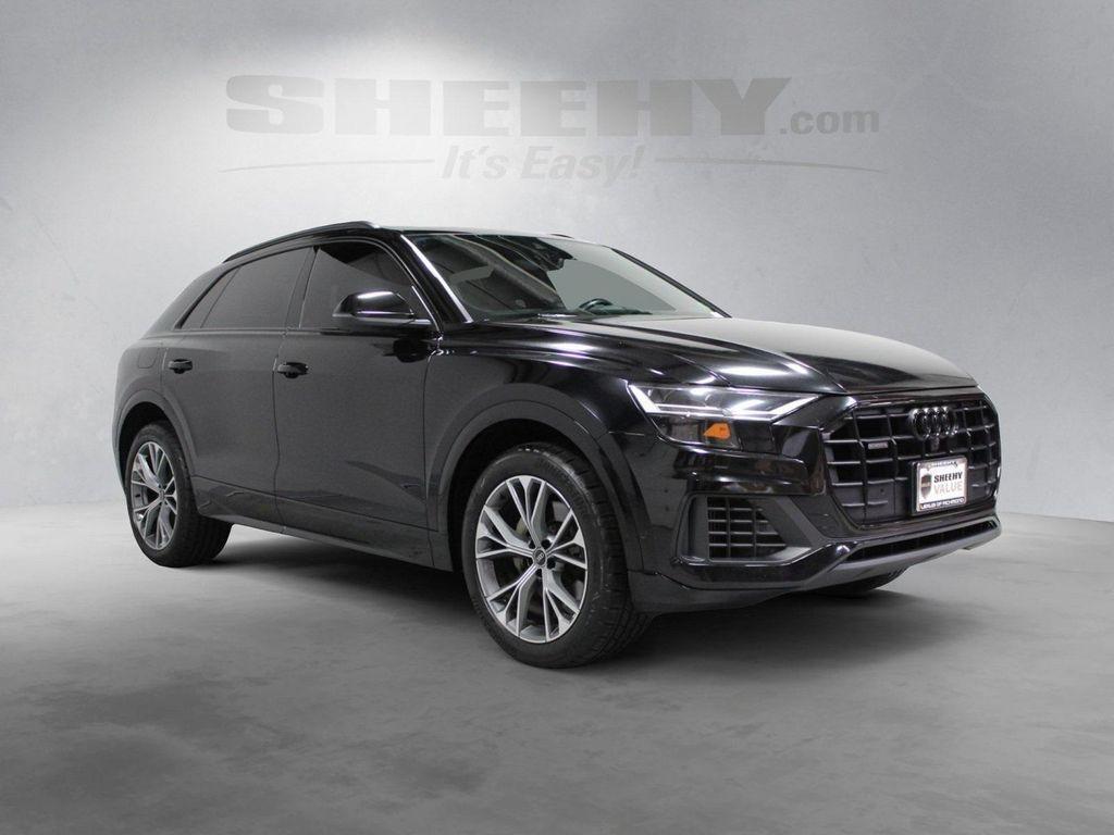 used 2021 Audi Q8 car, priced at $26,850
