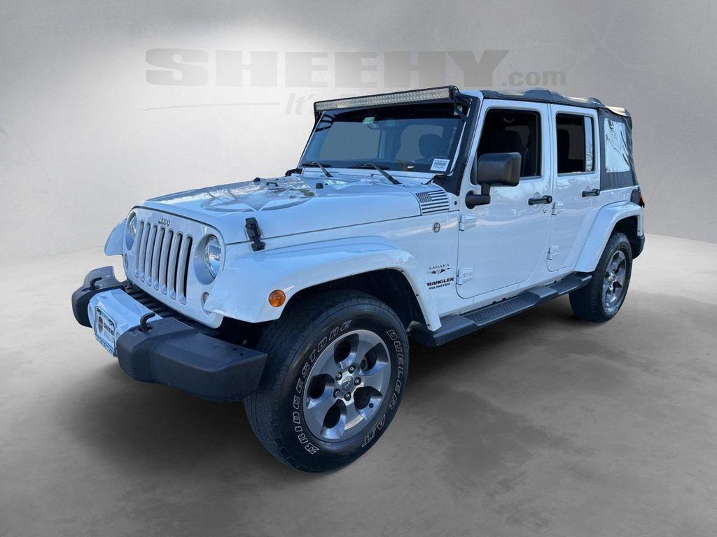 used 2016 Jeep Wrangler Unlimited car, priced at $16,350