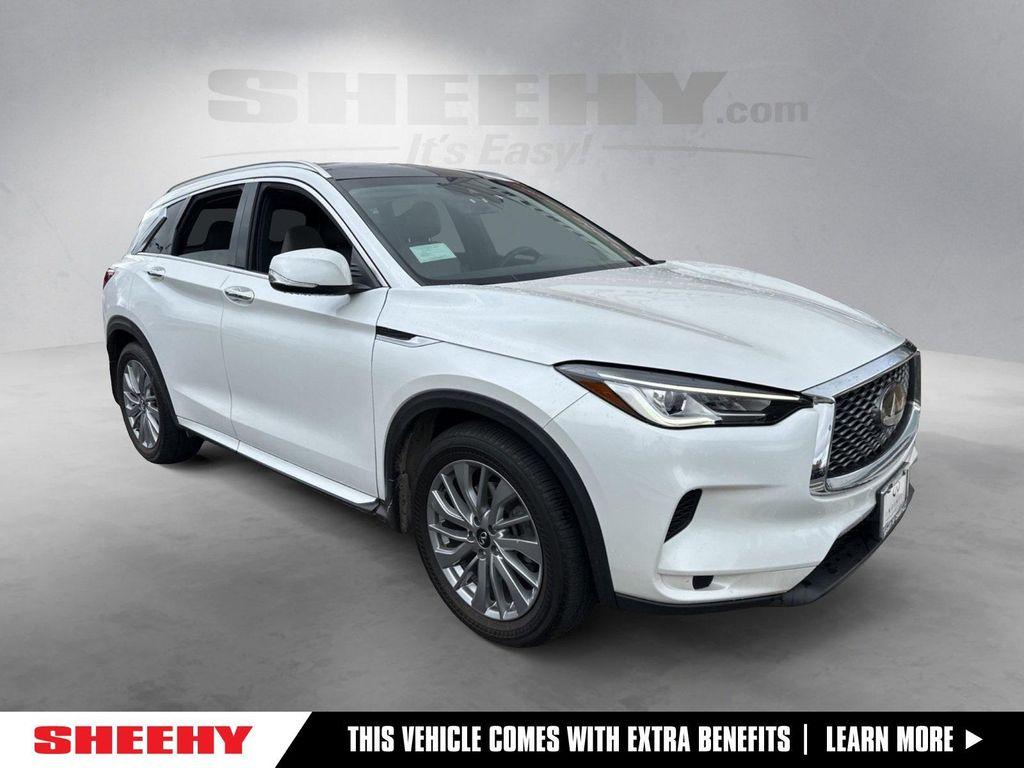 used 2025 INFINITI QX50 car, priced at $32,800