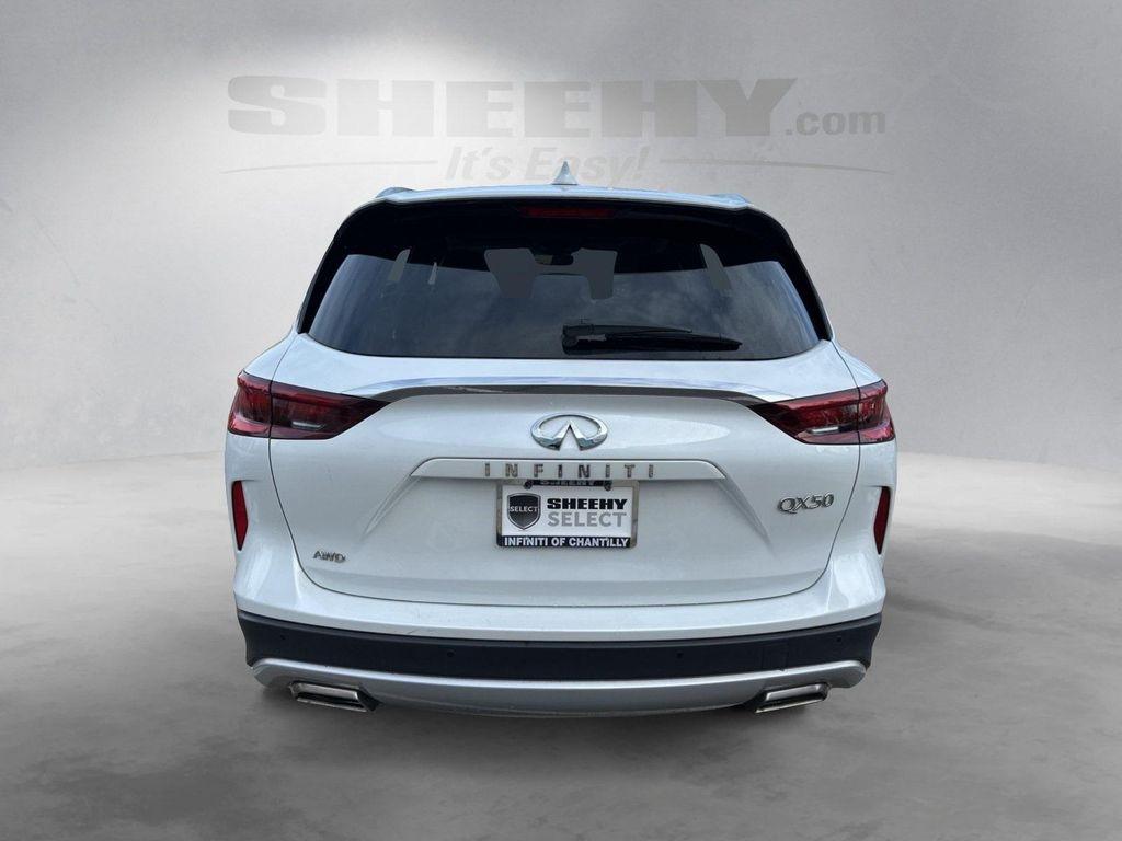 used 2023 INFINITI QX50 car, priced at $27,500