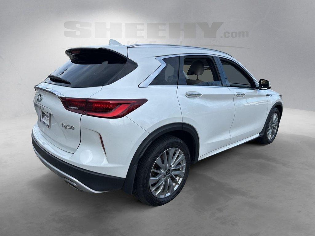 used 2023 INFINITI QX50 car, priced at $27,500