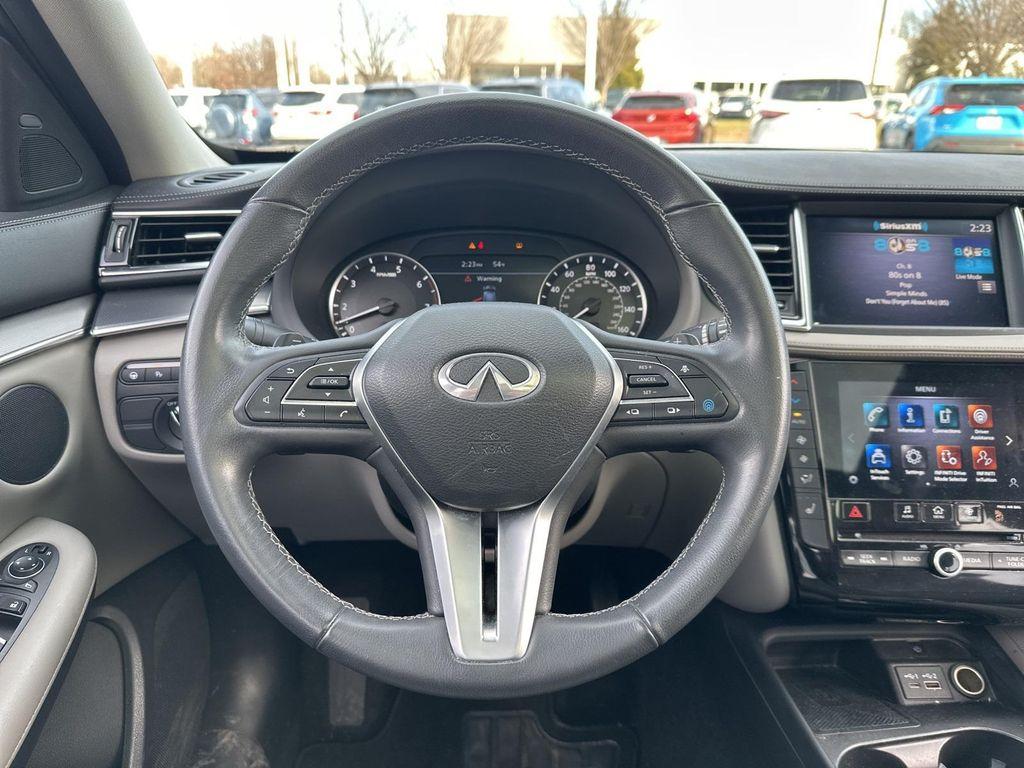 used 2023 INFINITI QX50 car, priced at $27,500