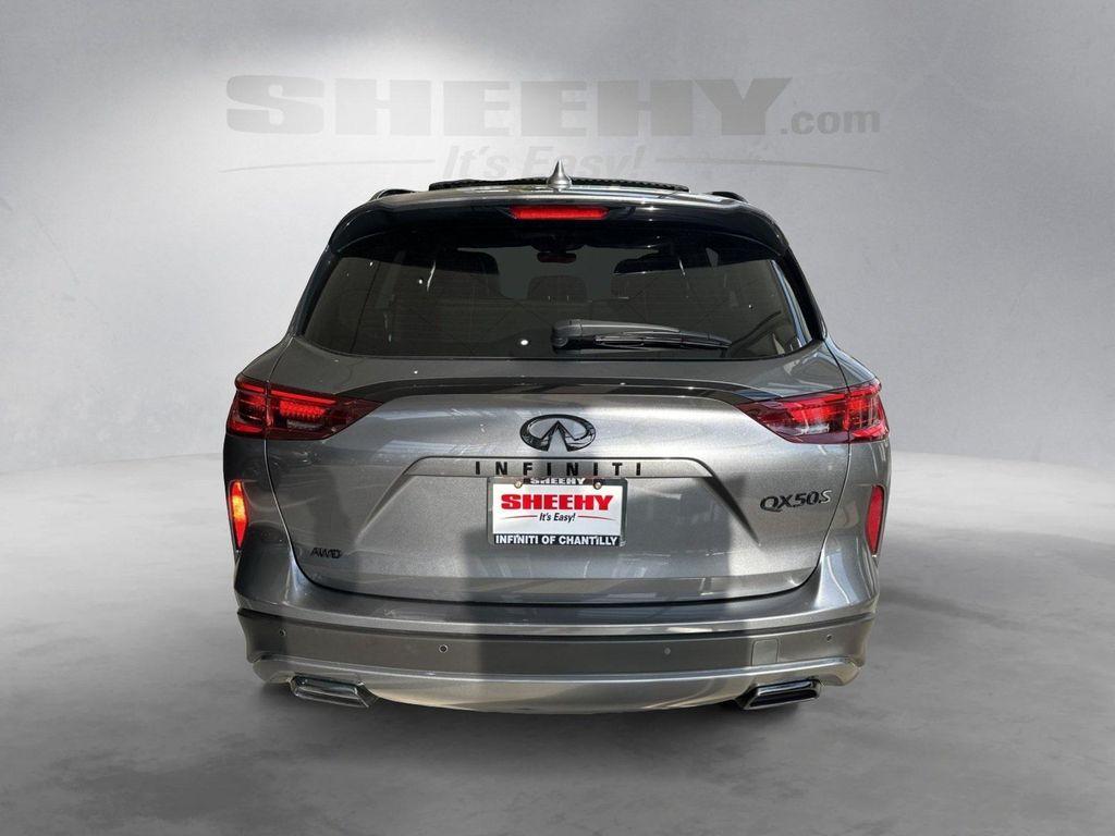 new 2025 INFINITI QX50 car, priced at $44,658