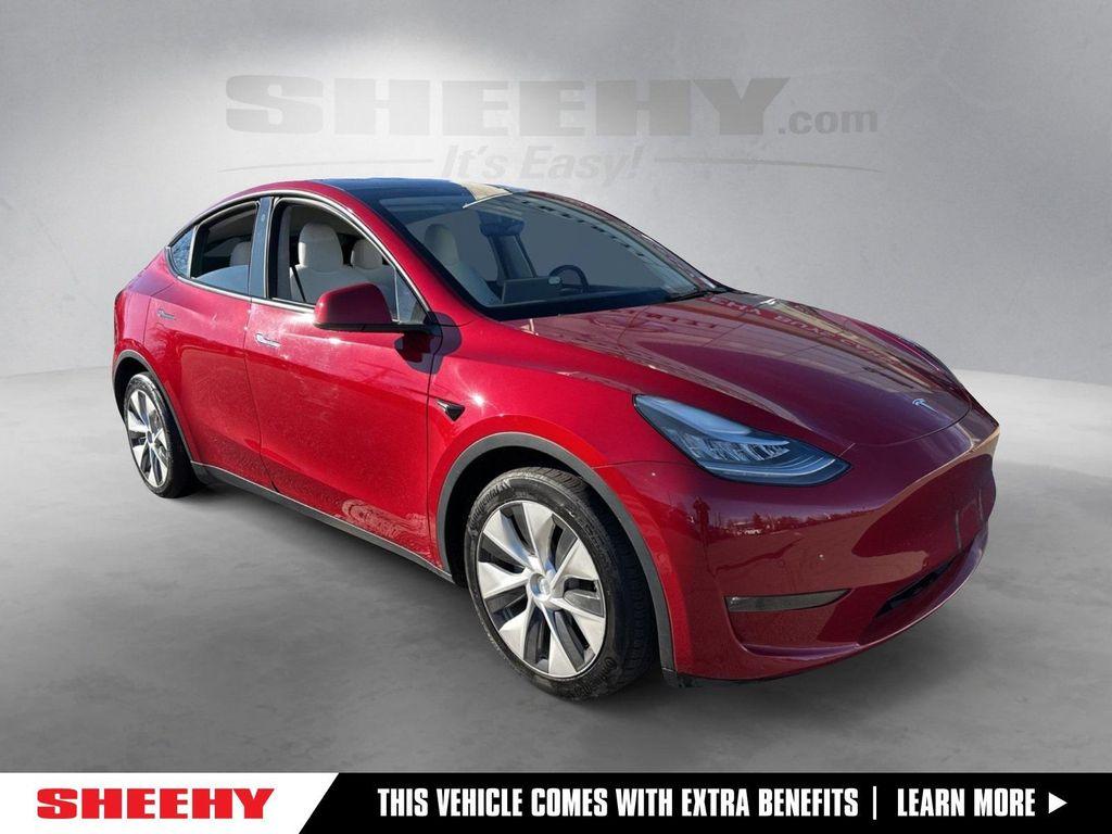 used 2021 Tesla Model Y car, priced at $26,250