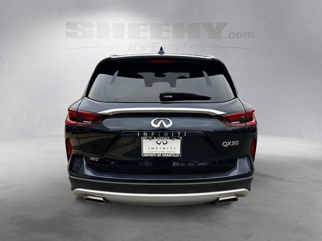 used 2025 INFINITI QX50 car, priced at $34,250
