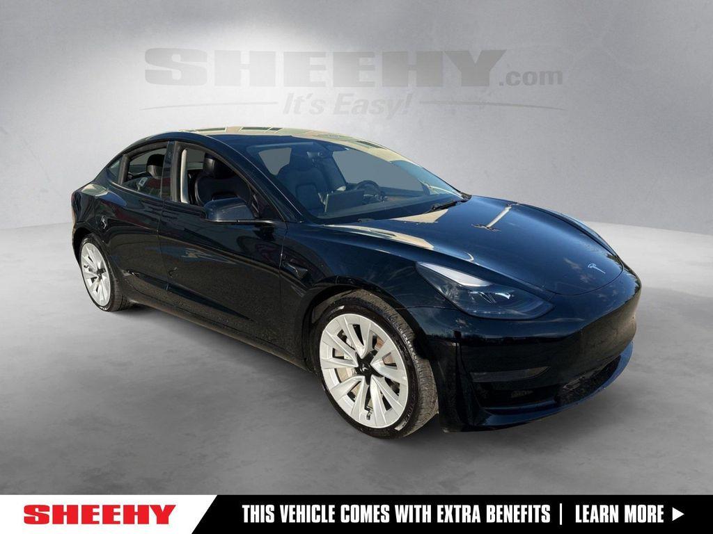 used 2023 Tesla Model 3 car, priced at $22,550