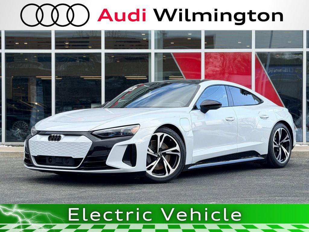 used 2023 Audi e-tron GT car, priced at $49,345