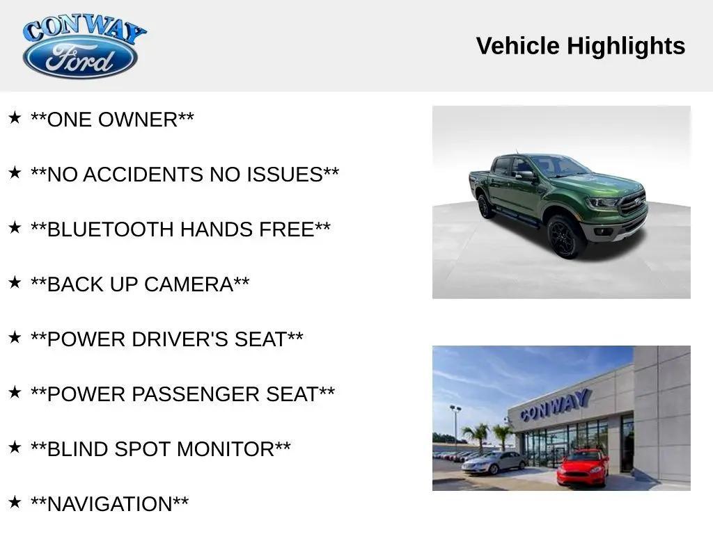 2023 Eruption Green Metallic Ford Ranger