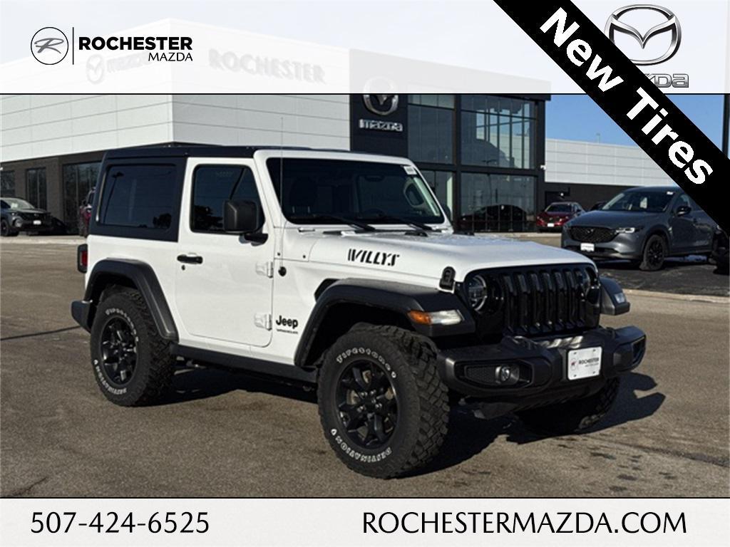 used 2021 Jeep Wrangler car, priced at $26,899