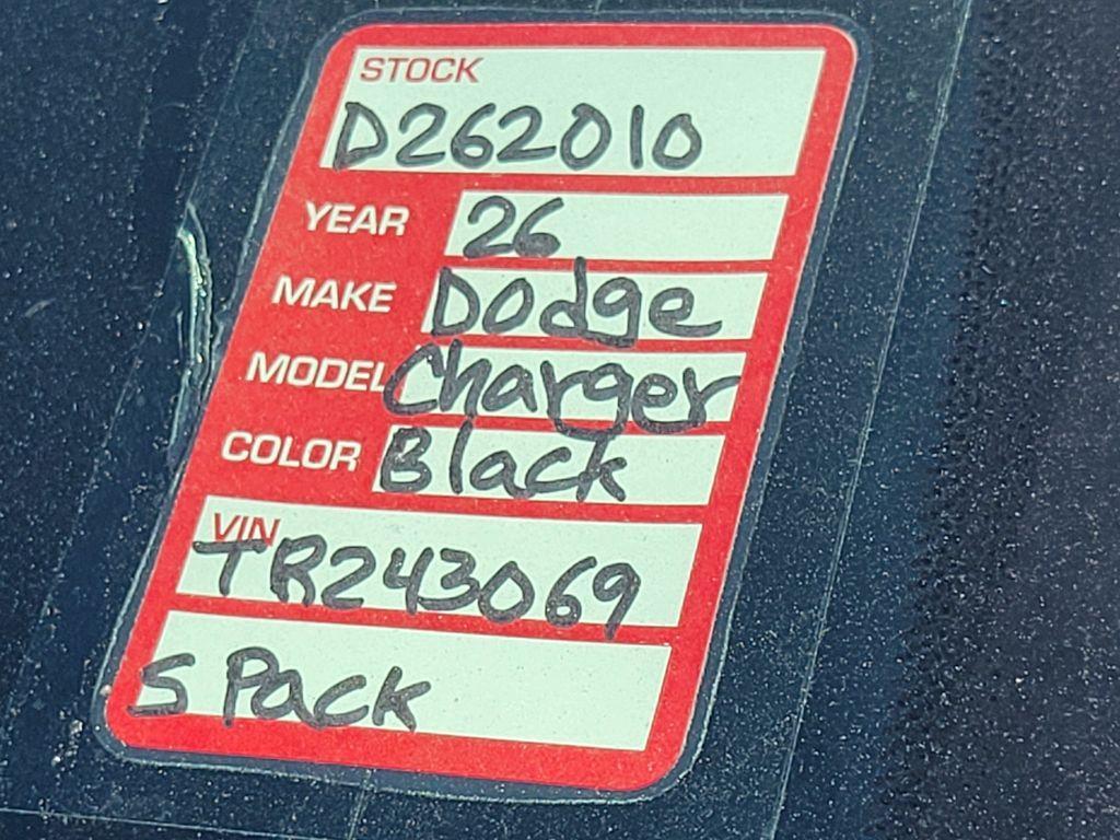 new 2026 Dodge Charger car, priced at $56,289