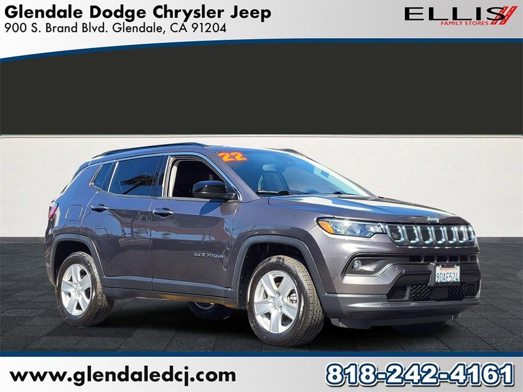 used 2022 Jeep Compass car, priced at $18,888