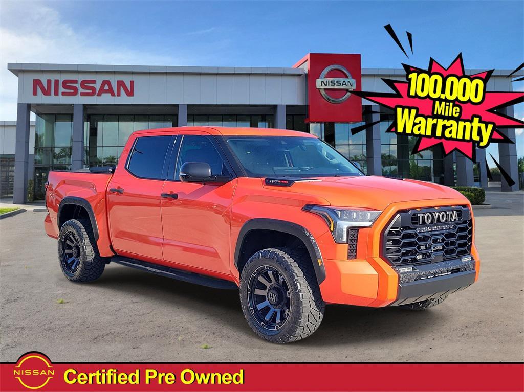 used 2022 Toyota Tundra Hybrid car, priced at $59,998