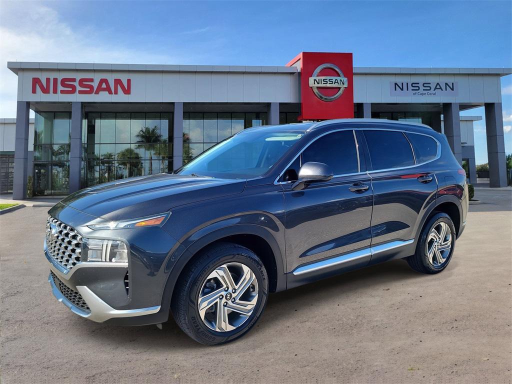 used 2021 Hyundai Santa Fe car, priced at $17,197