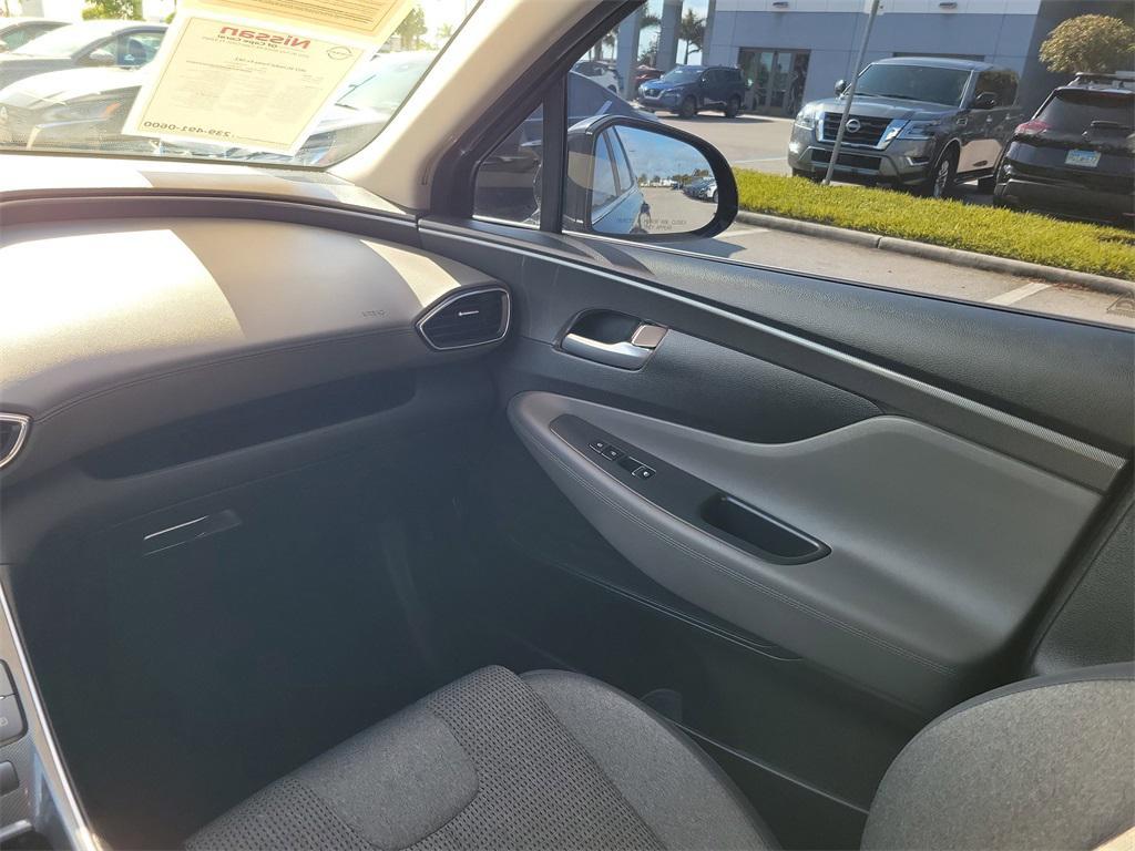 used 2021 Hyundai Santa Fe car, priced at $17,197