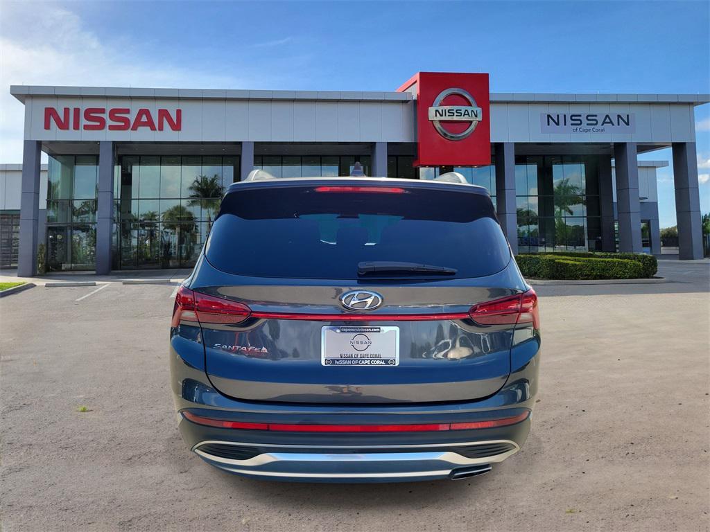 used 2021 Hyundai Santa Fe car, priced at $17,197